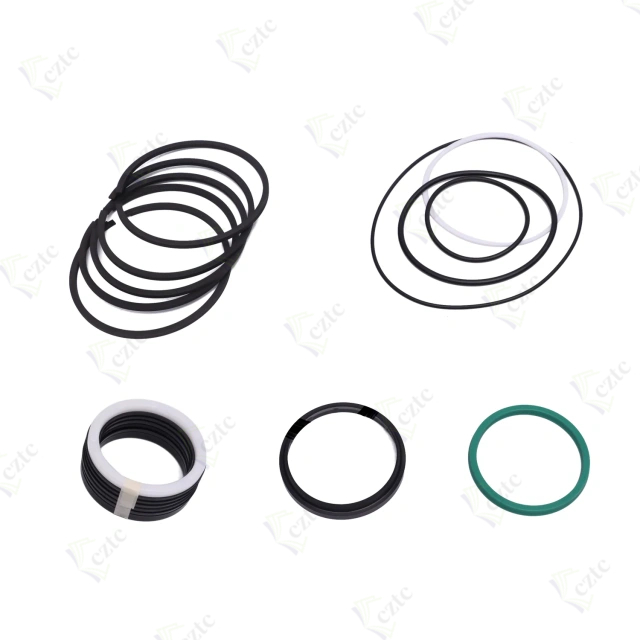 Differential Cylinder 10164038 (DN 120--85) Seal Kit For Schwing Truck-Mounted Concrete Pump, Main Hydraulic Oil Cylinder Sealing Kit For Schwing Stetter Boom Pump.